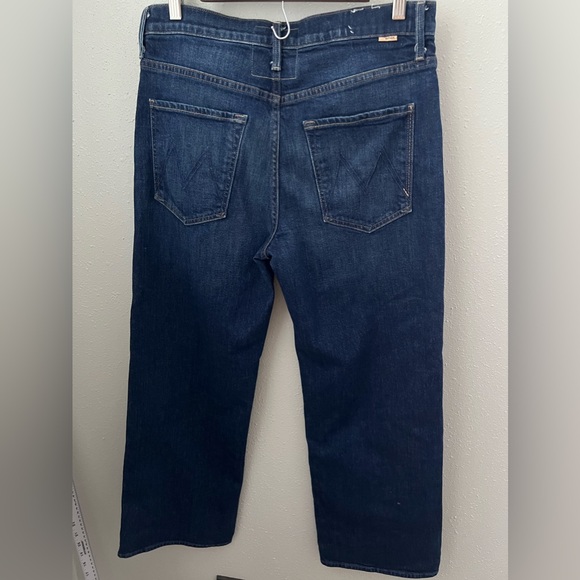 New Mother Superior The Dodger Flood Mid-Rise Stretch Wide-Leg Jeans Size 29 - Picture 3 of 8